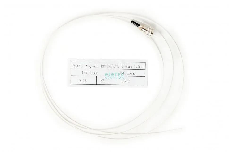Пигтейл MM FC/UPC  buffer 0.9мм 50/125, 1,5 м