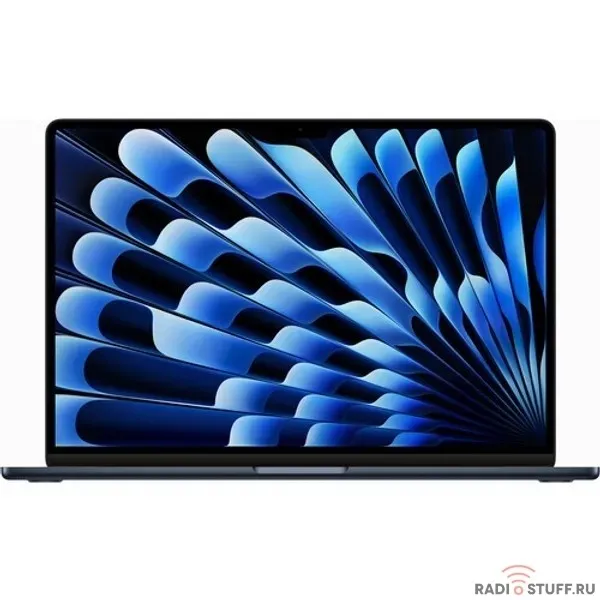 Apple MacBook Air 15 2023 [MQKW3LL/A] (КЛАВ.РУС.ГРАВ.) Midnight 15.3" Liquid Retina {(2880x1864) M2 8C CPU 10C GPU/8GB/256GB SSD}