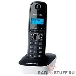 Panasonic KX-TG1611RUW (белый) {АОН, Caller ID,12 мелодий звонка,подсветка дисплея,поиск трубки}