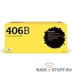T2 CLT-K406S Картридж (TC-S406B) для Samsung CLP-365/CLX-3300/3305/Xpress C410 (1500 стр.) черный, с чипом