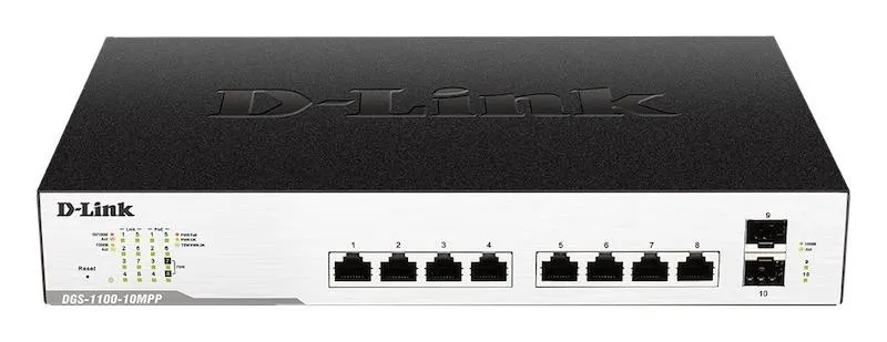 Коммутатор D-Link DGS-1100-10MPP/B1A
