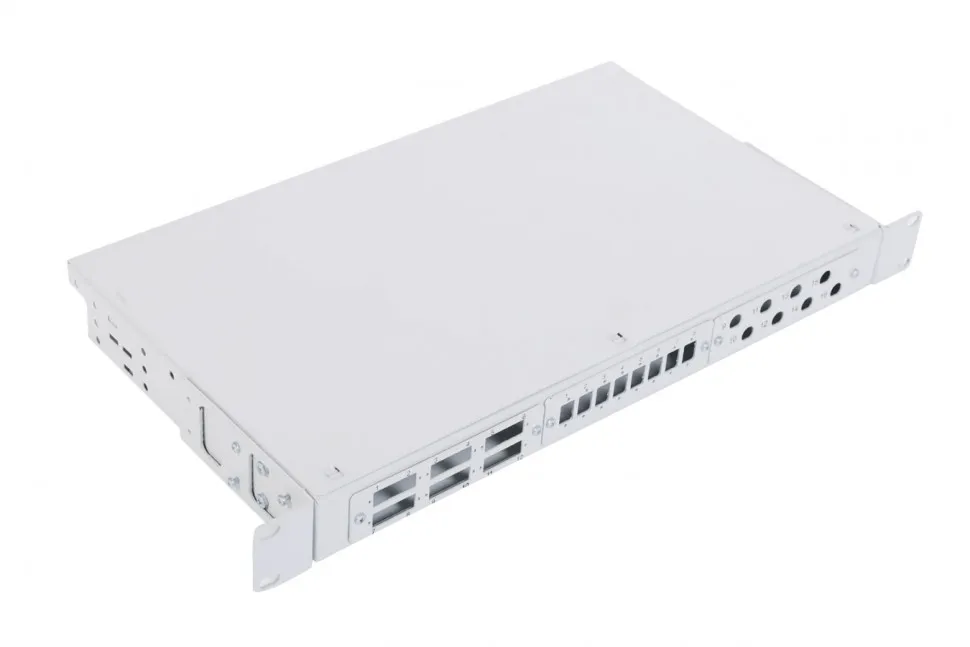 Кросс оптический 19" с комплектом  вставок (Патч-панель 19")