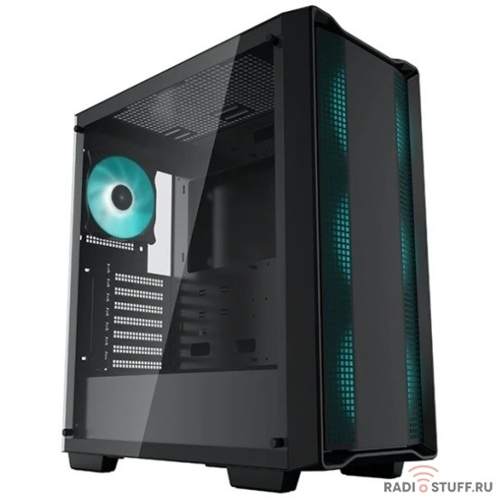 Корпус Deepcool CC560 черный без БП ATX 4x120mm 1xUSB2.0 1xUSB3.0 audio bott PSU [R-CC560-BKGAA4-G-1]