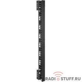 Кабельный органайзер 19", вертикальный ZPAS, ZP-CC05-42U-V-0800, 42U, глуб. 800мм, ITK