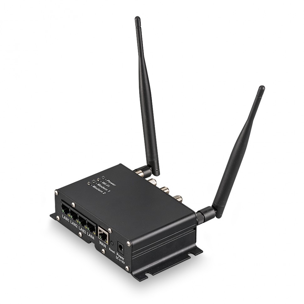 Роутер Kroks AP-205M1-4Gx2H с поддержкой двух SIM-карт