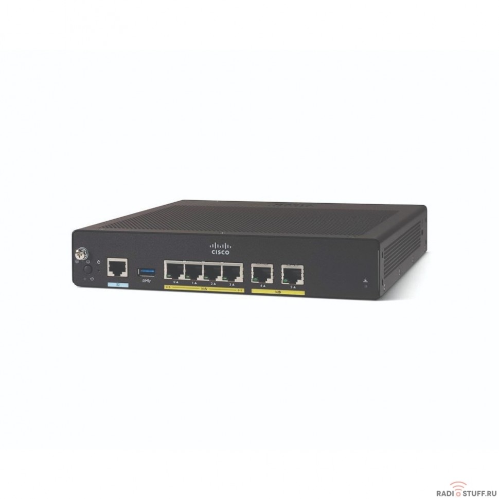 Маршрутизатор C921-4P Cisco 900 Series Integrated Services Routers